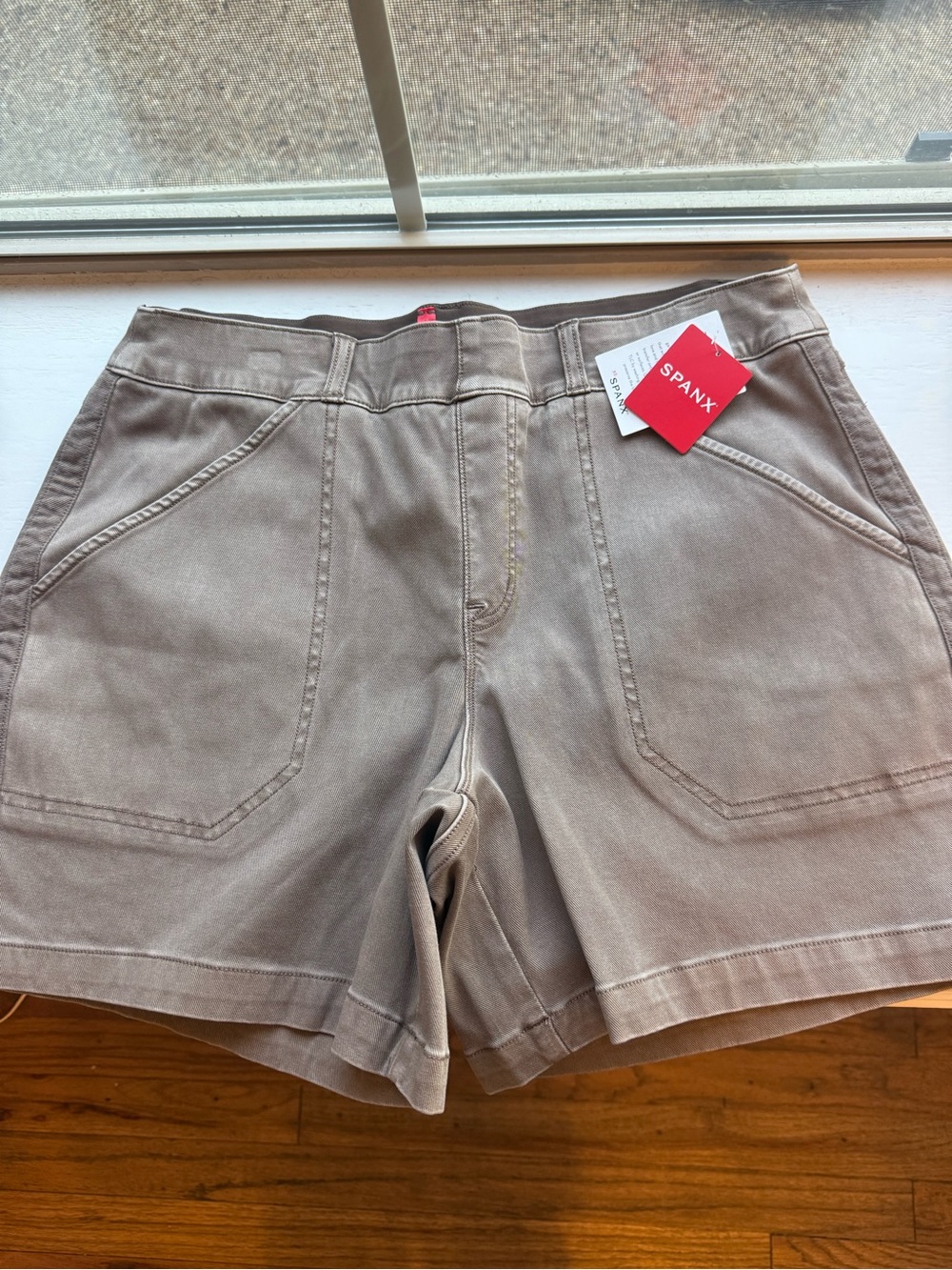 SPANX Women's Brown Utility Bermuda Shorts